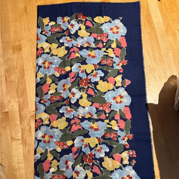 SOLD // Sézane x Aimie NWT Pio Scarf in Poetry Blue - Picture 7 of 7